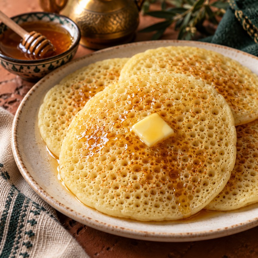 Baghrir Thousand-Hole Pancakes