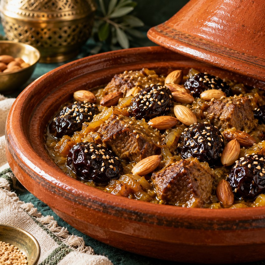 Beef Tagine with Prunes