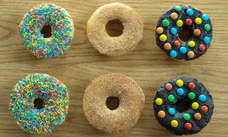 Baked Churro Doughnuts