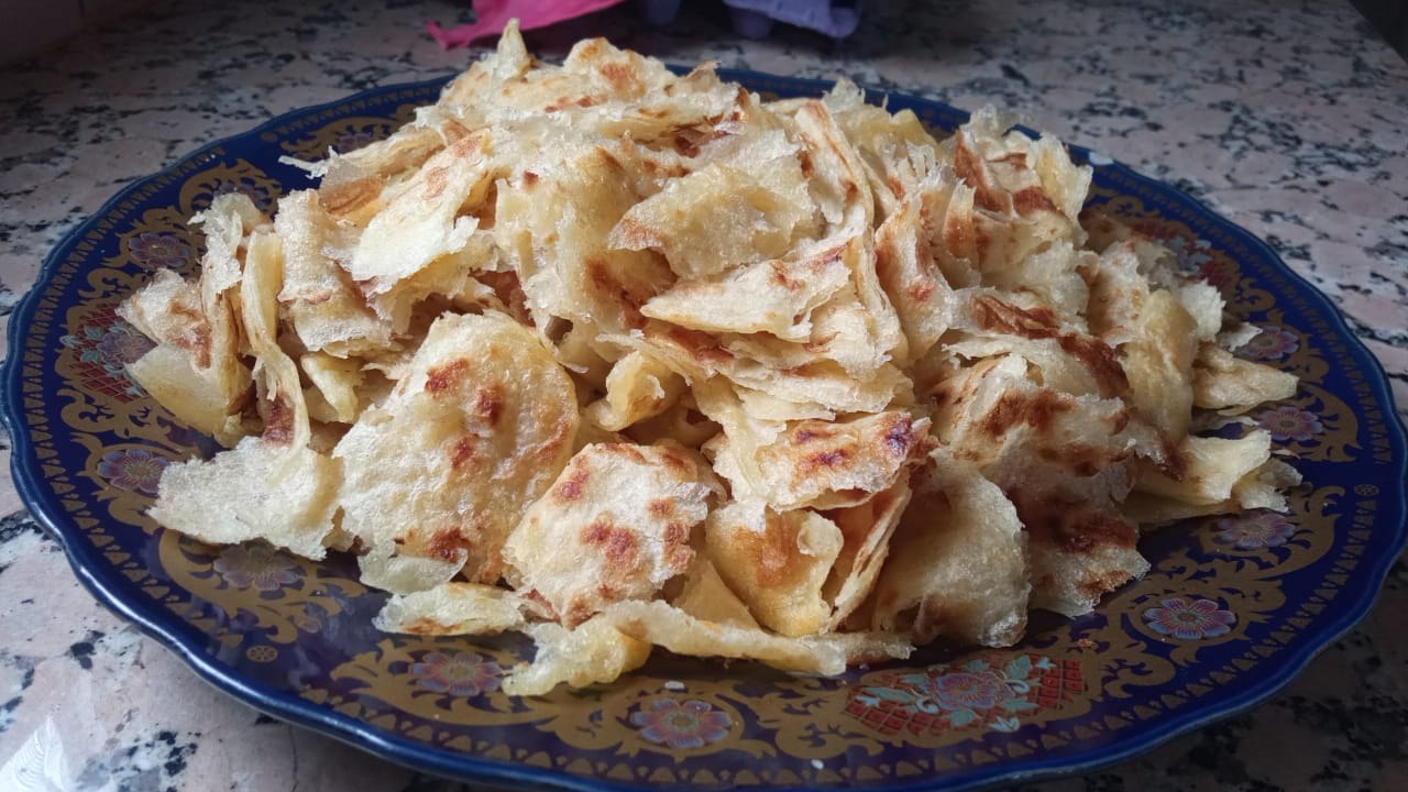 Rfissa with Chicken & Lentils