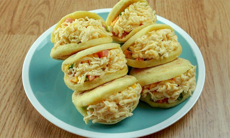 Tuna & Vegetable Stuffed Batbout
