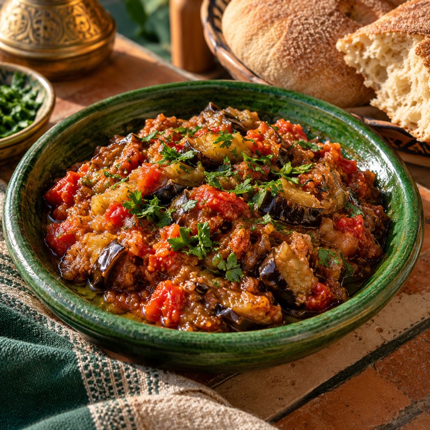 Zaalouk Aubergine Salad