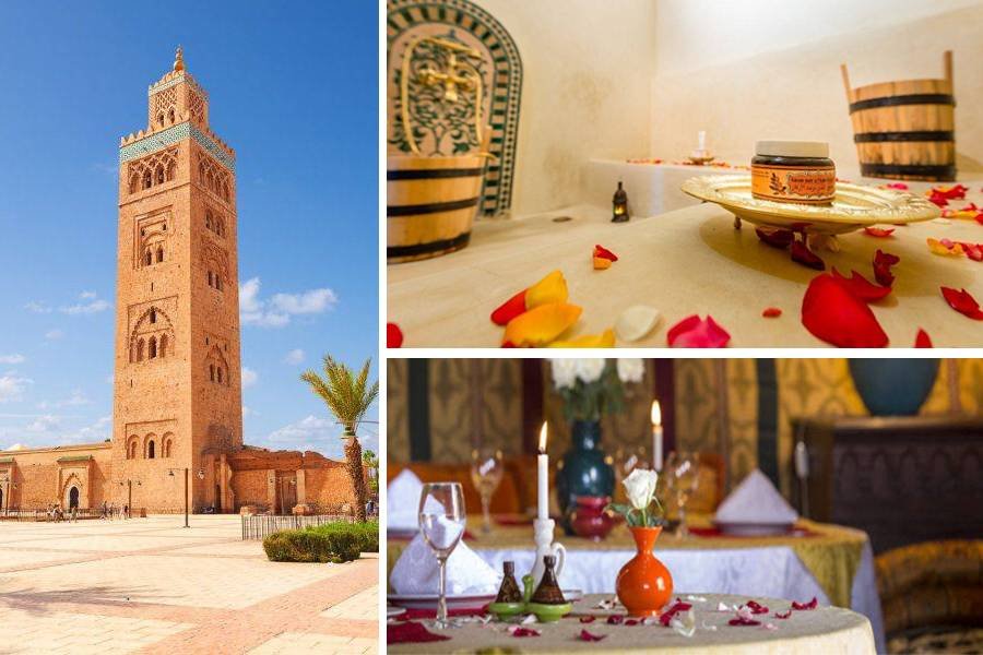 Marrakech Medina, Spa and Dinner Experience