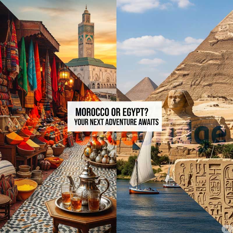 Morocco vs. Egypt: Which North African Country Should You Visit?